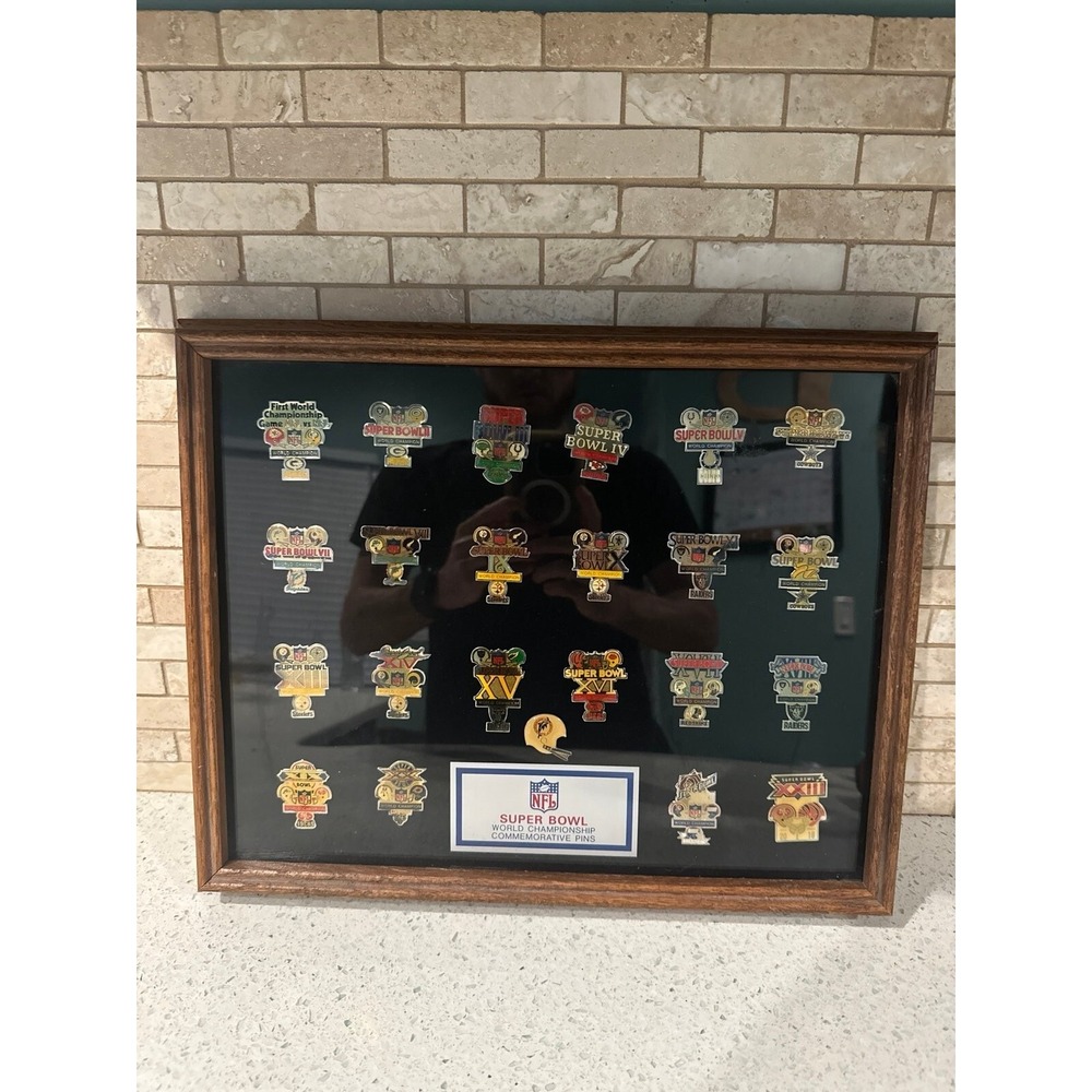 NFL Super Bowl world championship commemorative‎ pins